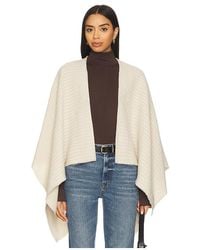 Rag & Bone - Joni Waffle Poncho - Lyst