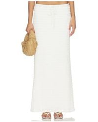 Seven Wonders - Adalee Ruffle Texture Maxi Skirt - Lyst