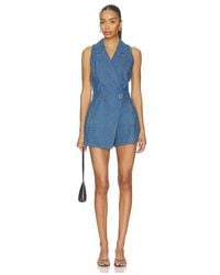 Central Park West - Hazel Trench Romper - Lyst