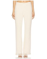 SER.O.YA - Pantalón Shar En Color Crema Talla En - Lyst