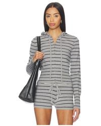 superdown - Kieryn Knit Zip Up - Lyst
