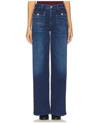 Citizens of Humanity - Raven Patch Pocket Wide Leg Jeans - Lyst