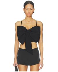 Fleur du Mal - Top Mit Schleife Blair - Lyst