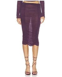 Camila Coelho - Nayeli Midi Skirt - Lyst