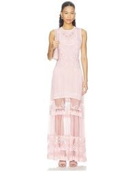 Ulla Johnson - Florence Sleeveless Silk Dress - Lyst