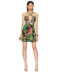 PATBO - Tropicalia Cutout Mini Dress - Lyst