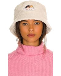 Fiorucci Faux Fur Bucket Hat - Mehrfarbig