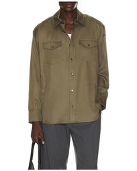 Jonathan Simkhai - Carter Refined Workwear Shirt - Lyst