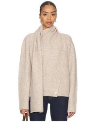 Lovers + Friends - Oren Scarf Neck Cardigan - Lyst