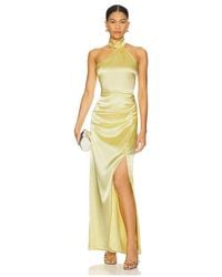 MORE TO COME Brielle Maxi Dress in White | Lyst
