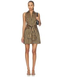 Simon Miller - Vestido Inna Sleeveless Poplin Mini En Color Multi Talla (También En Xs, S, M, Xl) - Lyst