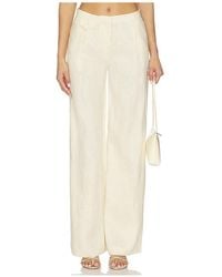 Bardot - Geordy Hipster Linen Pant - Lyst