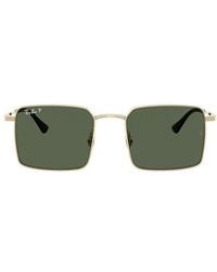 Ray-Ban - Gafas De Sol En Color Oro Metálico Talla - Lyst