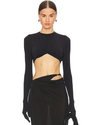 Anna October - TOP CROPPED AVEC GANTS MAIA - Lyst