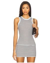Frankie's Bikinis - Cuddle Ribbed Knit Tank En Color Bebe Azul Talla (También En M, S, Xl, Xs, Xxs) - Lyst