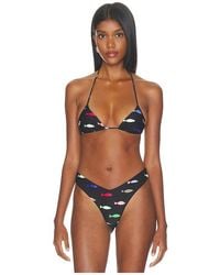 WeWoreWhat - Triangle Bikini Top - Lyst
