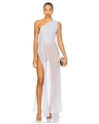 Mirror Palais - Vestido De Vacaciones En Color Bebe Azul Talla (También En M, S, Xs) - Lyst