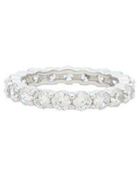 Shashi - Medium Diamond Tennis Ring - Lyst