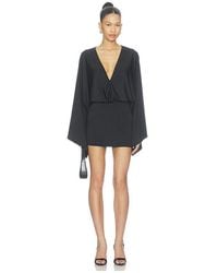 superdown - X Hannah Lizzy Leah Deep V Dress - Lyst