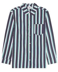 KROST - Striped Button Up Shirt - Lyst