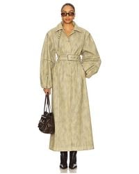 AFRM - The Carrington Maxi Trench Coat - Lyst