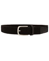J.Lindeberg - Cinturón Bernhard En Color Negro Talla (También En 85, 90) - Lyst