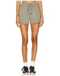 Sundry - Lounge Short en Olive - Lyst