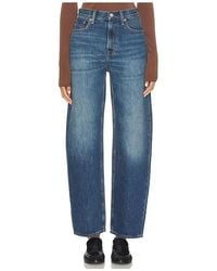 Pistola - Wes High Rise Barrel Jeans - Lyst