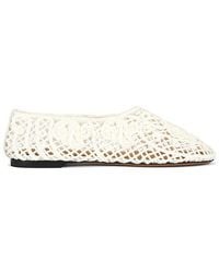 Odissi - BALLERINES IRIS LACING STORY en White - Lyst