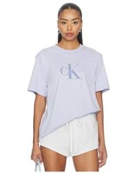 Calvin Klein - 20's Short Sleeve Hero Monologo Tee - Lyst