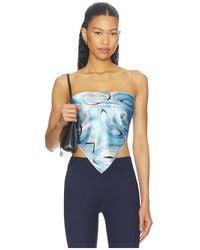 superdown - Klara Scarf Top - Lyst