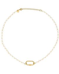 petit moments - Large Carabiner Necklace - Lyst
