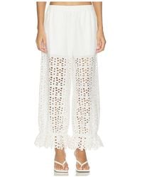 Sea - Leila Eyelet Pants - Lyst