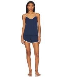 Eberjey - Frida Whip Stitch Cami & Short Set - Lyst
