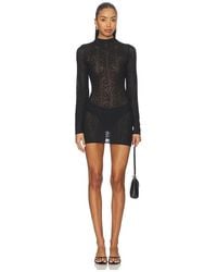 SNDY'S - Rhea Lace Mini Dress - Lyst