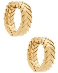 Bevza - ANNEAUX SPIKELET en Metallic Gold. - Lyst