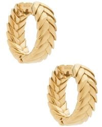 Bevza - Spikelet Hoops - Lyst