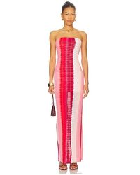 PQ Swim - Jane Strapless Maxi Dress - Lyst