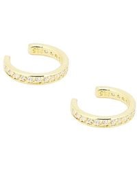 Mazin Jewels - Lumen Ear Cuff Earrings - Lyst