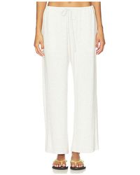 Leset - Lauren Crop Drawstring Pant - Lyst