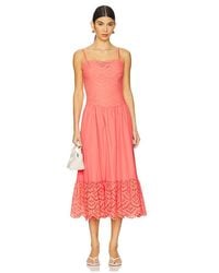 Astr - Midi-Kleid Dress - Lyst