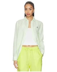 Polo Ralph Lauren - Linen Long Sleeve Sport Shirt - Lyst