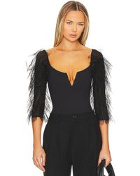Free People - X Intimately Fp Show Me Love Bodysuit In Black - Lyst