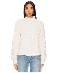 Sanctuary - Strick Cable Mock Neck - Lyst