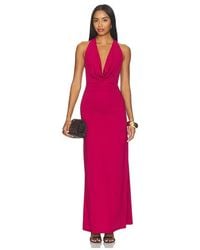 Runaway the Label - Ivy Cowl Racerback Maxi Dress - Lyst