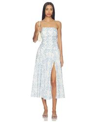 MAJORELLE - Olenna Midi Dress - Lyst