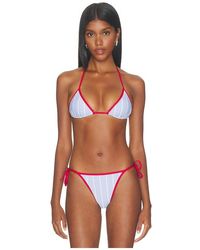 WeWoreWhat - Triangle Bikini Top - Lyst