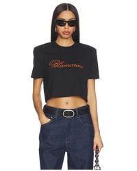 Blumarine - Logo T Shirt - Lyst