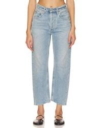 Citizens of Humanity - Dahlia Bow Leg Baby Roll Jeans - Lyst