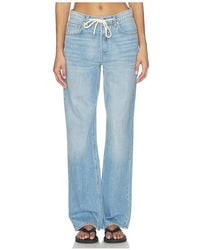 GRLFRND - Bella Low Rise Boyfriend Drawstring - Lyst